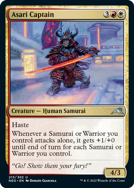 Kamigawa: Neon Dynasty 215/302 Asari Captain