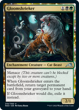 Kamigawa: Neon Dynasty 219/302 Gloomshrieker