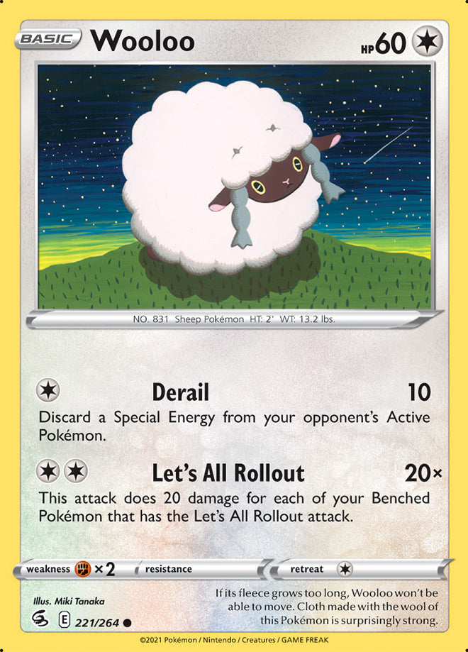 Fusion Strike 221/264 Wooloo
