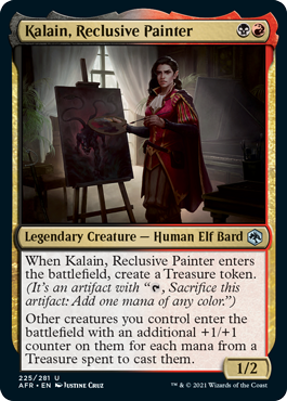 Adventures in the Forgotten Realms 225/281 Kalain, Reclusive Painter