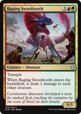Ixalan 226/279 Raging Swordtooth