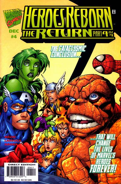 Heroes Reborn The Return #4 Marvel Comics