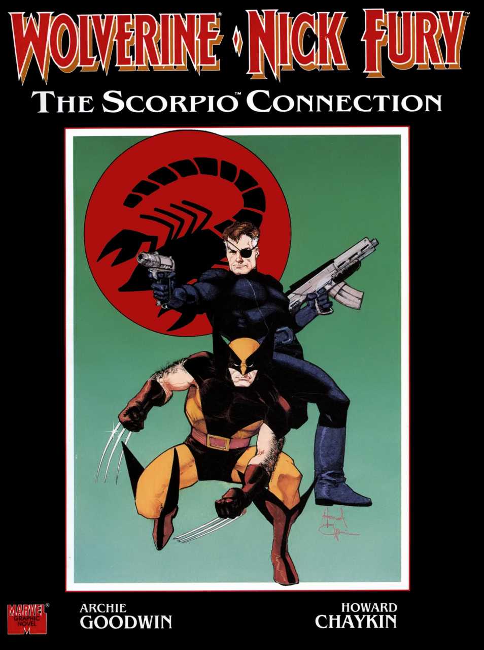 Wolverine - Nick Fury The Scorpio Connection Marvel Comics (1989)