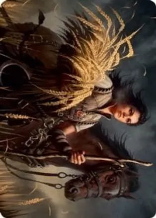 Innistrad Midnight Hunt Art Series 11/81 Ambitious Farmhand - Bryan Sola