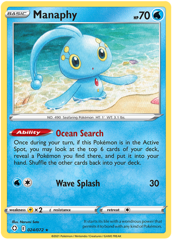 Shining Fates 024/072 Manaphy