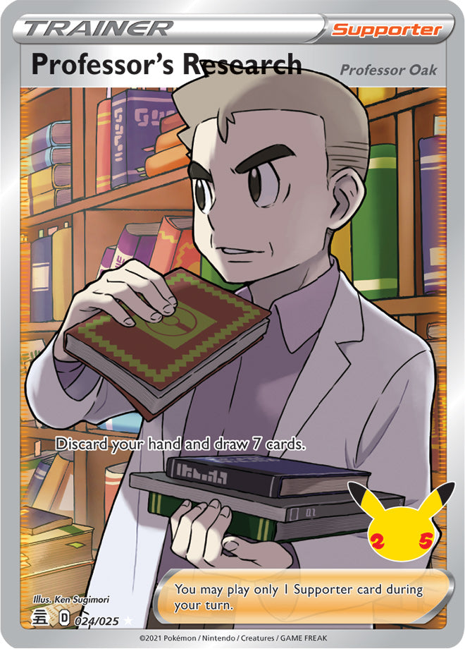Celebrations 24/25 Professor's Research (Full Art)