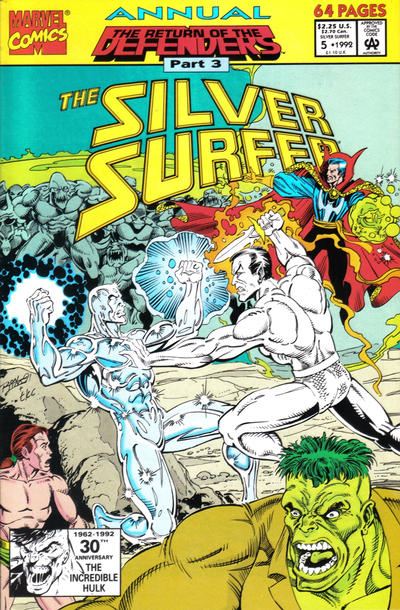 Silver Surfer Annual #5 Marvel Comics (1988)