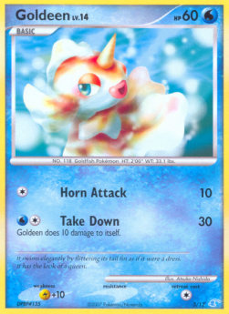 DP Trainer Set 03/12 Goldeen (Blue)