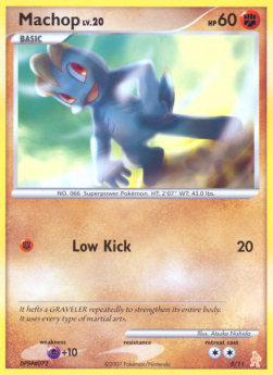 DP Trainer Set 05/11 Machop (Red)