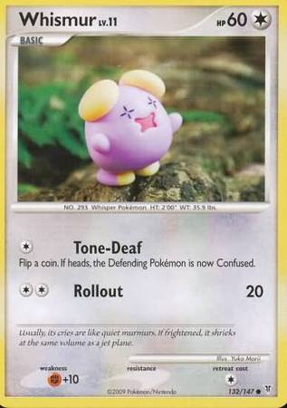 Supreme Victors 132/147 Whismur Lv. 11