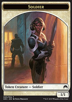Soldier 003/014 Magic Origins Token