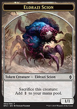 Eldrazi Scion 004/014 Battle for Zendikar Token