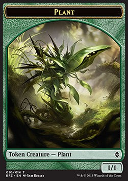 Plant 010/014 Battle for Zendikar Token