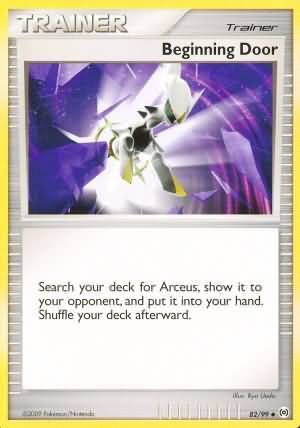 Arceus 82/99 Beginning Door