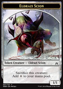 Eldrazi Scion 001/011 Oath of the Gatewatch Token