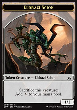 Eldrazi Scion 002/011 Oath of the Gatewatch Token