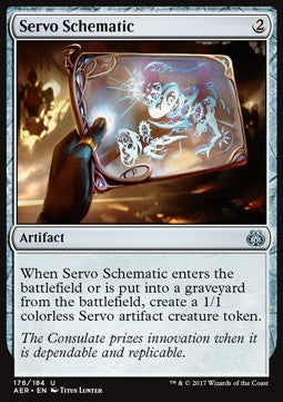 Aether Revolt 176/184 Servo Schematic