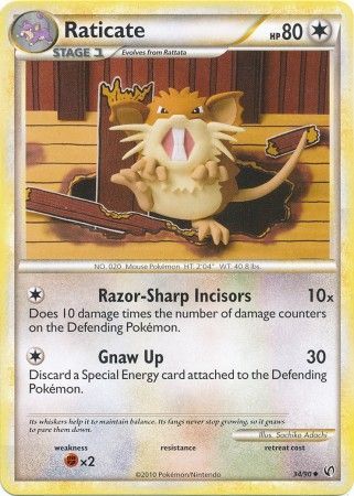 HS Undaunted 34/90 Raticate