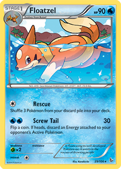 Flashfire 029/106 Floatzel