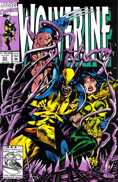 Wolverine #63 Marvel Comics (1988)