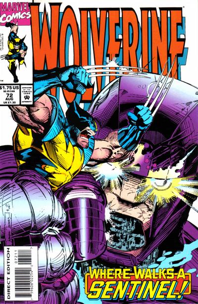 Wolverine #72 Marvel Comics (1988)