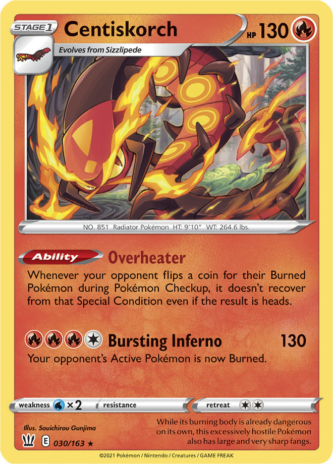 Battle Styles 030/163 Centiscorch