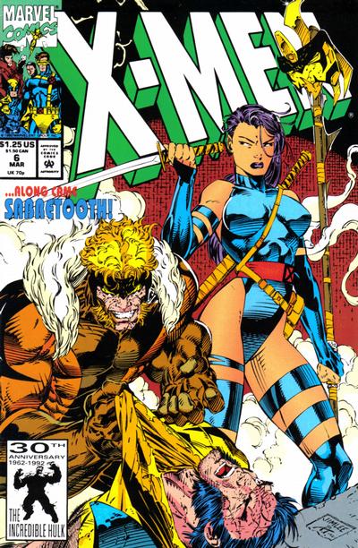 X-Men #6 Marvel Comics (1991)
