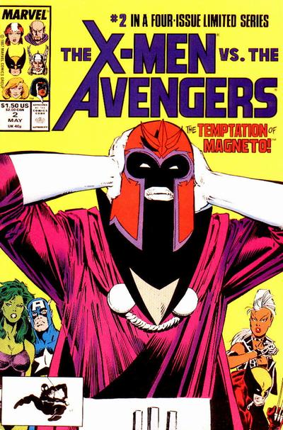 The X-men Vs The Avengers #2 Marvel Comics (1987)