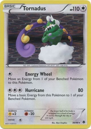 Emerging Powers 89/98 Tornadus (Holo)