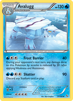 Flashfire 031/106 Avalugg
