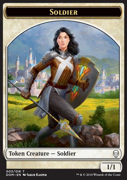 Soldier 003/016 Dominaria Token