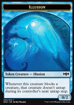 Illusion 002/013 Ravnica Allegiance Token