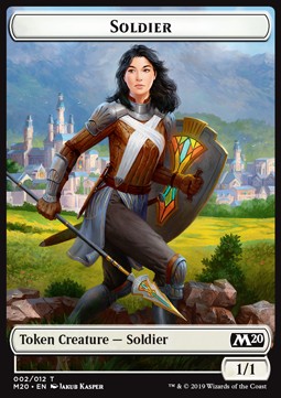 Soldier 002/012 Core Set 2020 Token