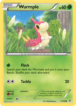 Roaring Skies 003/108 Wurmple