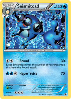 Legendary Treasures 042/113 Seismitoad