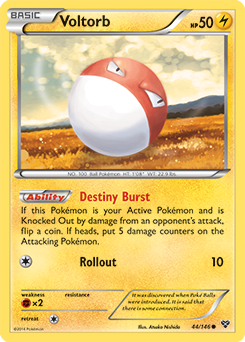 XY Base Set 044/146 Voltorb