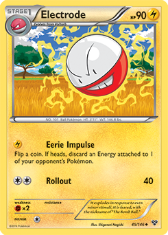 XY Base Set 045/146 Electrode