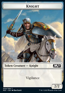Knight 004/018 Core Set 2021 Token