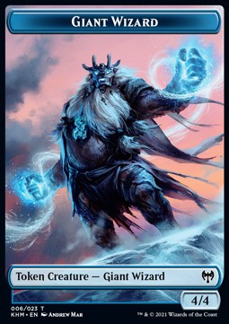 Giant Wizard 006/023 Kaldheim Token