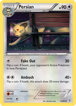 Generations 54/83 Persian (Reverse Holo)