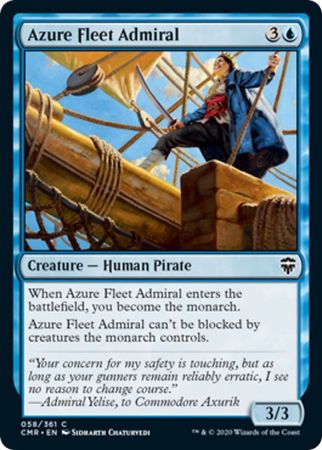 Commander Legends 058/361 Azure Fleet Admiral
