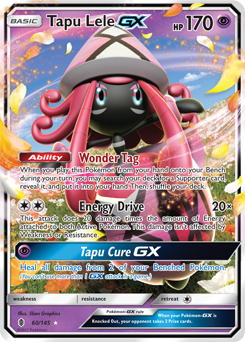 Guardians Rising 060/145 Tapu Lele GX (Half Art)