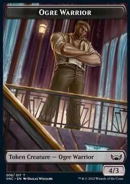 Ogre Warrior 006/017 Streets of New Capenna Token