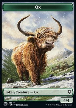 Ox 013/020 Battle for Baldurs Gate Commander Token