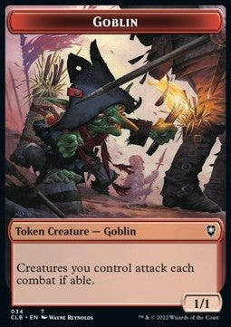 Pirate 037 - Goblin 034 Battle for Baldurs Gate Commander Token