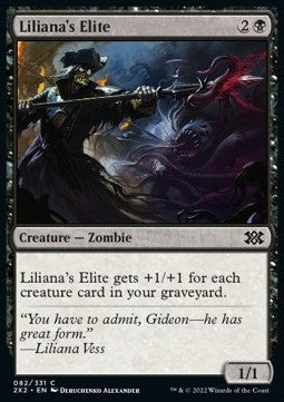 Double Masters 2022 082/331 Liliana's Elite