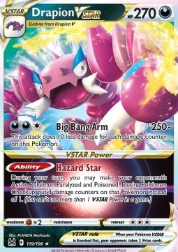 Lost Origin 119/196 Drapion VStar (Full Art)