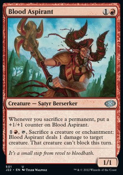 Jump-start 2022 501 Blood Aspirant