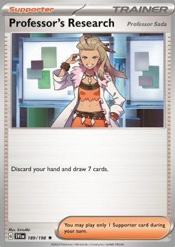 Scarlet & Violet 189/198 Professor's Research (Holo)