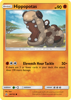Ultra Prism 068/156 Hippopotas
